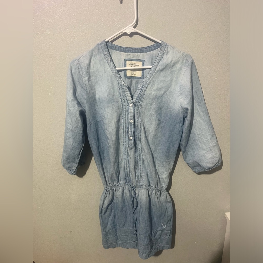 Abercrombie & Fitch Women's‎ Denim Shirt Dress Size medium